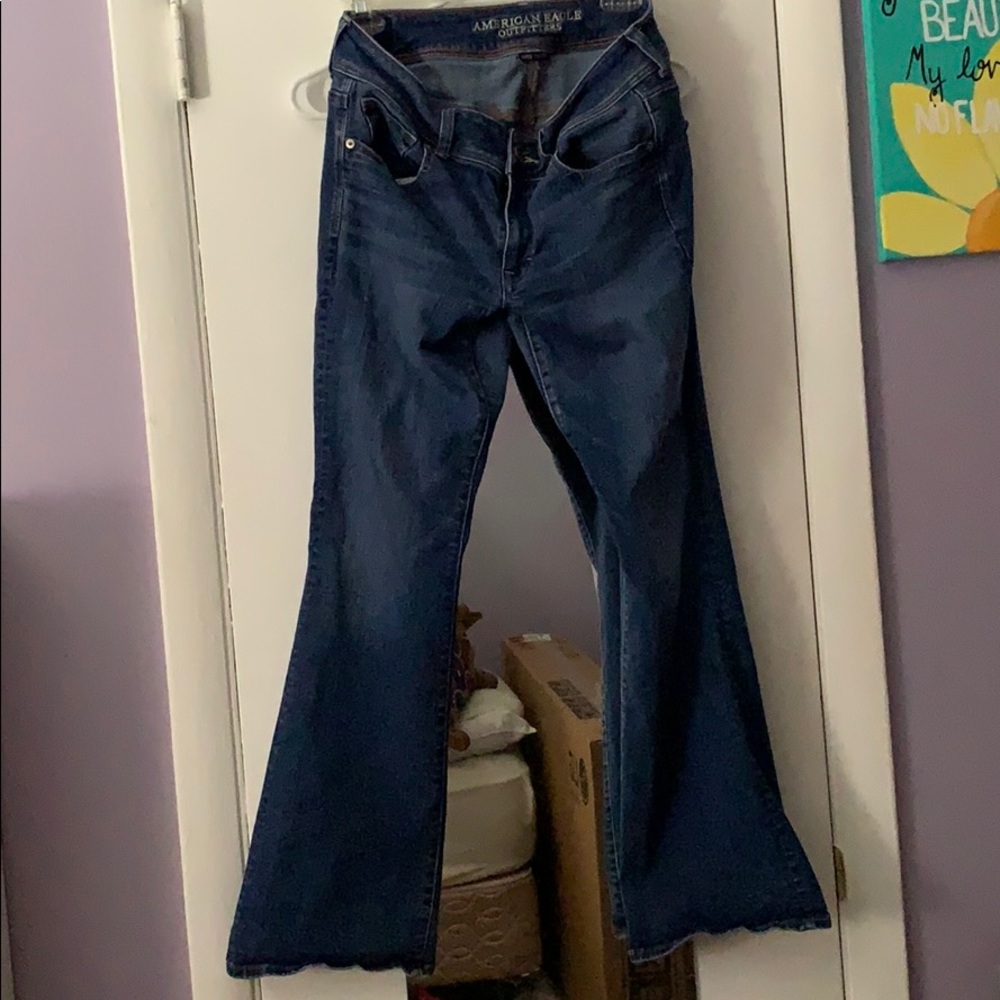 ⭐️⭐️American Eagle Kick Boot Jeans size 10 short⭐️